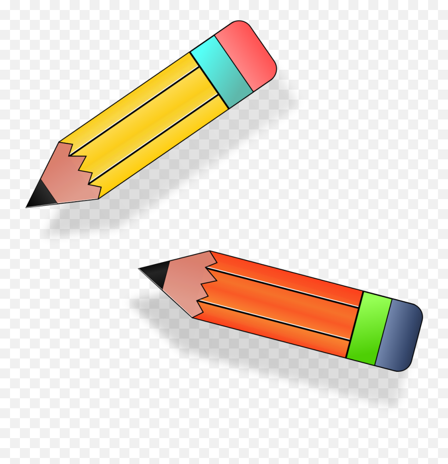 Png Files Clipart - Two Pencils Clipart Png Emoji,Pencil Clipart