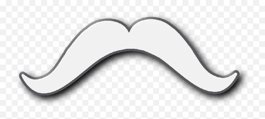 Free Printable Mustaches Clipart Image - Horizontal Emoji,Mustache Clipart