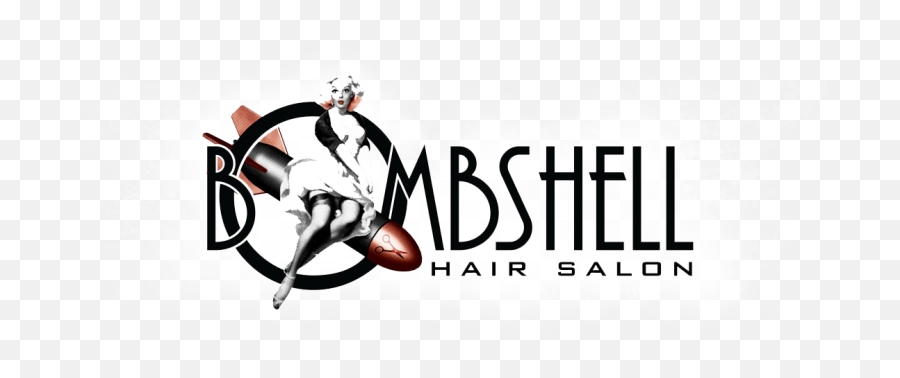 Bombshell Salon Coeur D Alene Idaho 40u0027s 50u0027s Retro - Language Emoji,Hair Stylist Logo