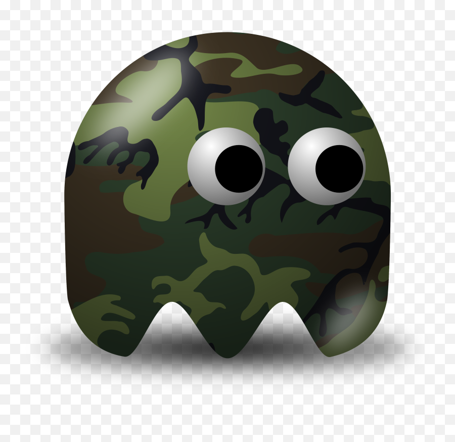 Clipart Military Free - Pac Man Png Vector Emoji,Miltary Clipart