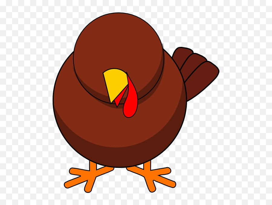 Turkey Without Feathers Clipart - Turkey Animal Clipart Emoji,Turkey Feather Clipart