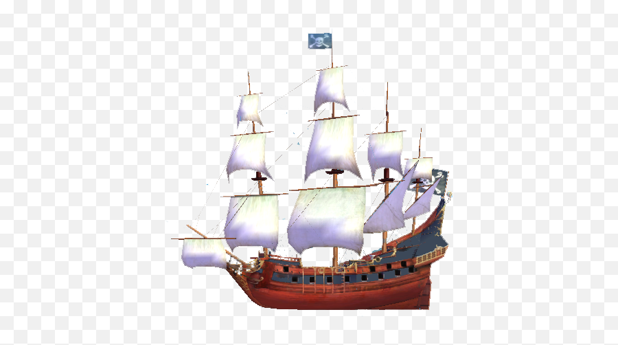 Ships - Brigantine Emoji,Pirate Ship Png