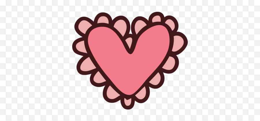 Free Transparent Cartoon Heart Png - Cute Heart Cartoon Transparent Emoji,Cartoon Heart Png