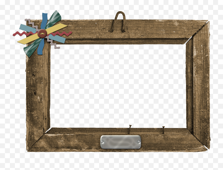 Transparent Wood Picture Frame Png - Wooden Picture Frame Clipart Png Emoji,Transparent Wood