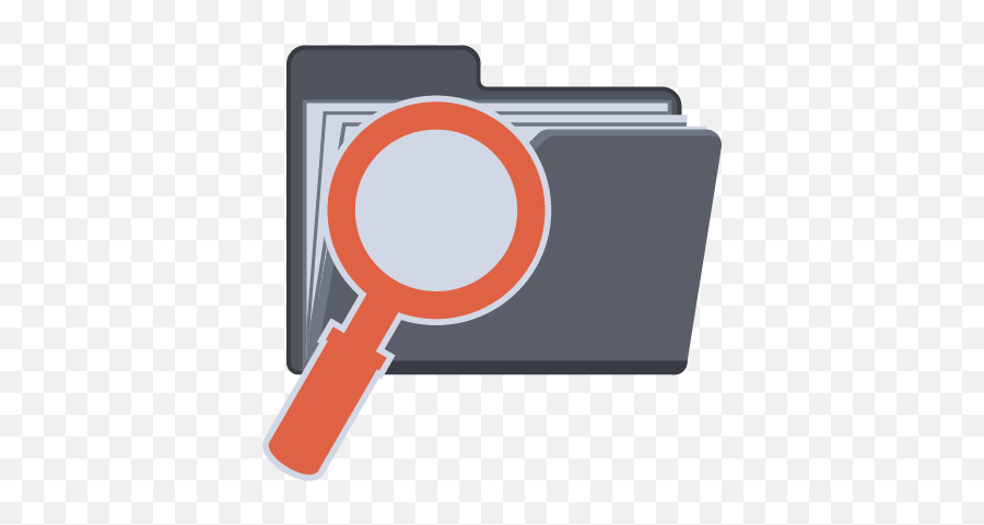 Search Folder Icon - Search Folder Icon Png Emoji,Search Icons Png