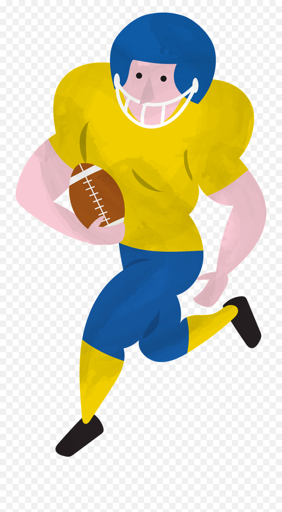 American Football Clipart Free Download Transparent Png - Rugby Helmet Emoji,Football Player Clipart