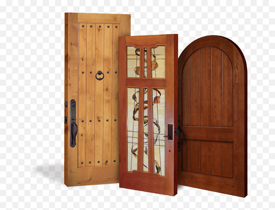 Custom Wood Doors Simpson Door Company - Door Wood Png Emoji,Door Png