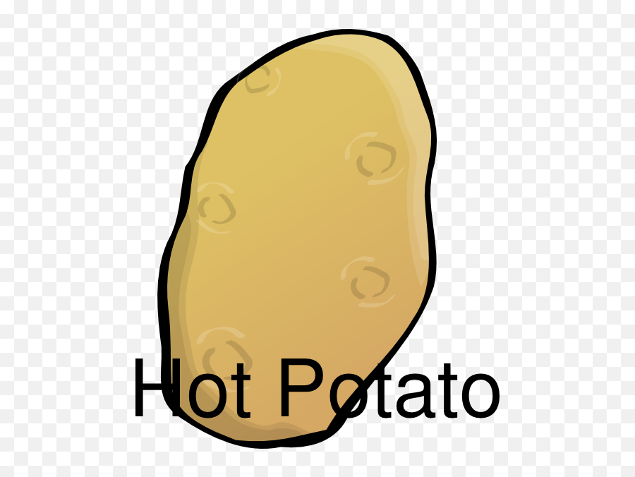 Hot Potato Clip Art At Clker - Language Emoji,Potato Clipart
