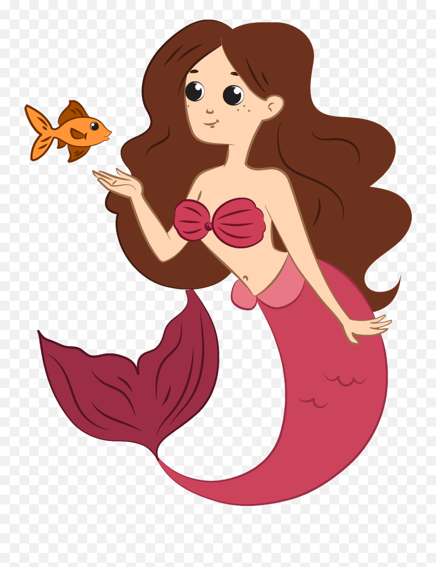 Mermaid Clipart - Mermaid Emoji,Mermaid Clipart