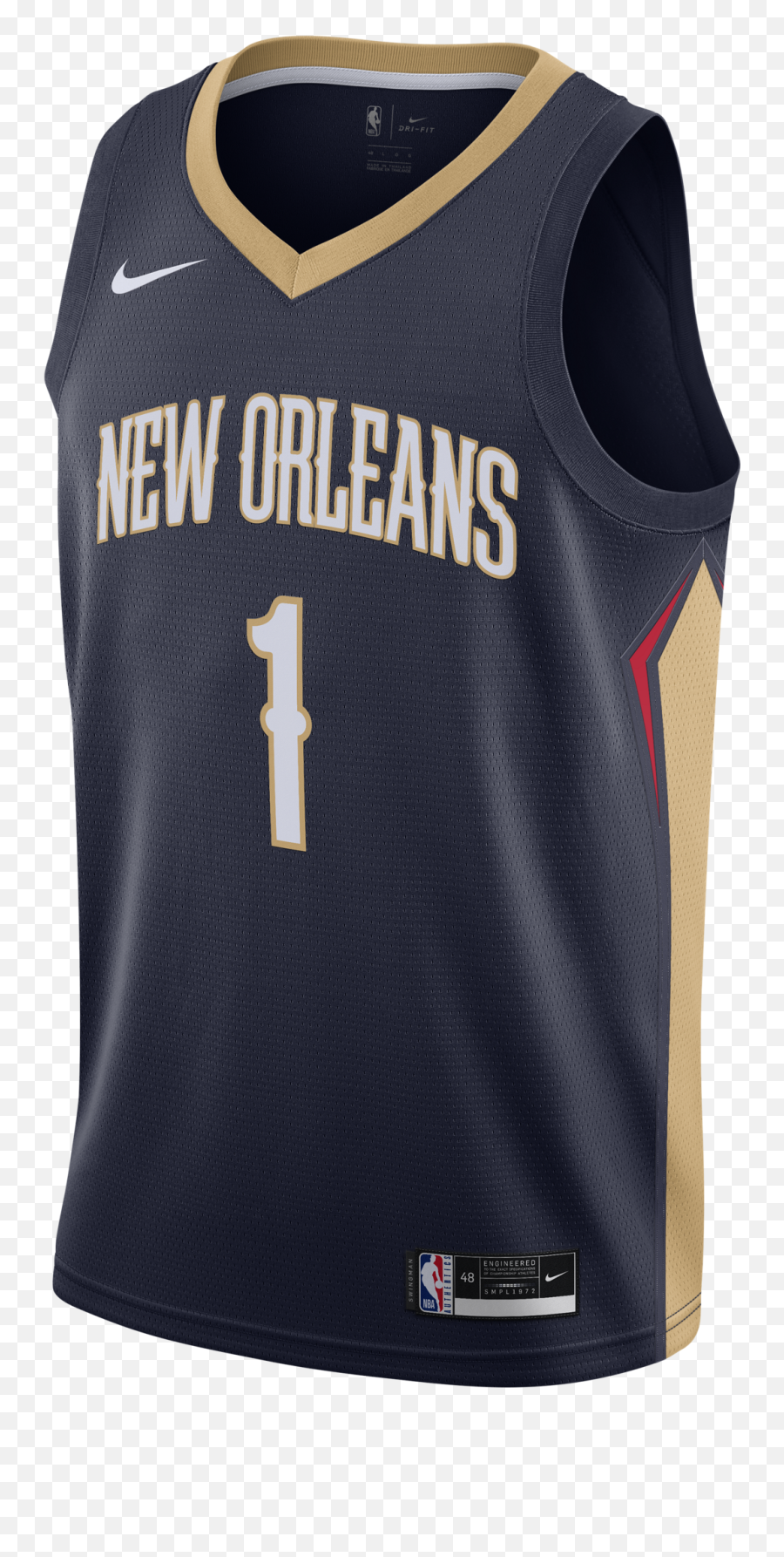 Nike Nba New Orleans Pelicans Icon Edition Swingman Jersey - New Orleans Pelicans Jersey Emoji,New Orlean Pelicans Logo