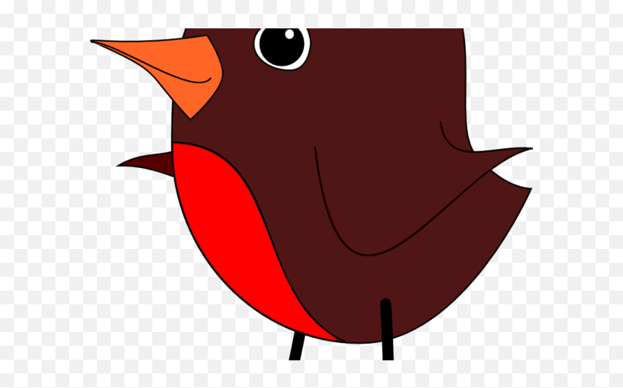 Robin Clipart Red Robin - Robin Clipart Emoji,Robin Clipart