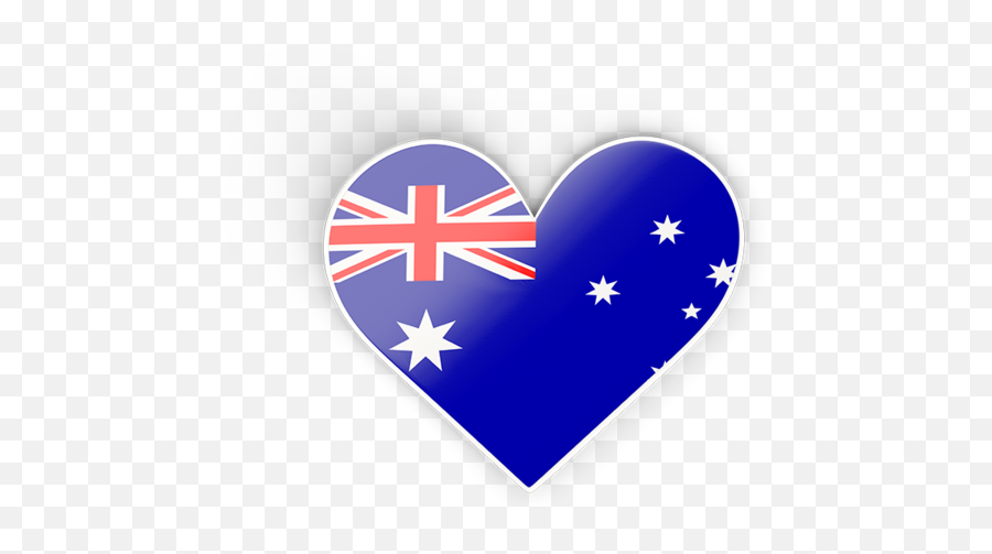 Flag Of Australia Transparent Png Image - Heart With Australian Flag Emoji,Australia Flag Png