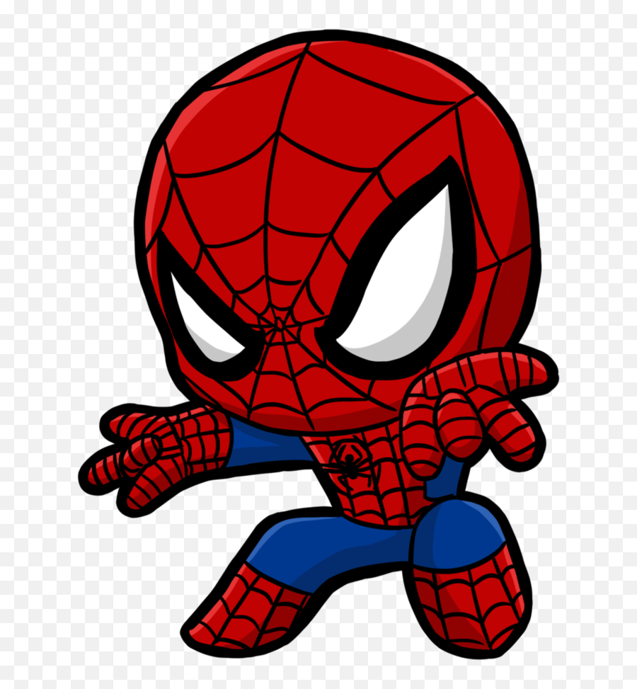 Head Clipart Spiderman Head Spiderman - Face Spider Man Cartoon Emoji,Spiderman Png