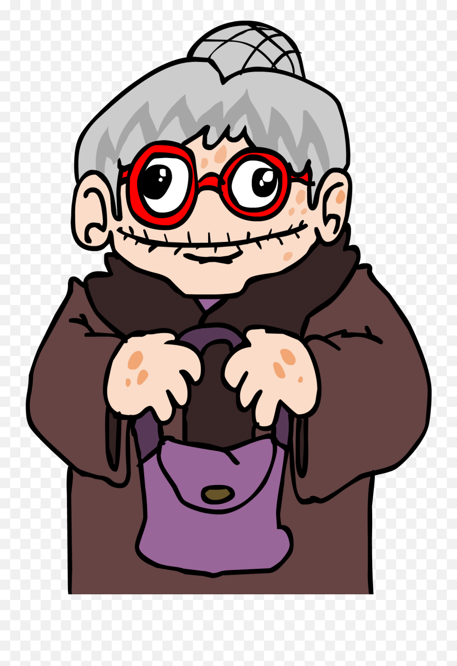 Old Lady - Eddsworld Old Lady Emoji,Old Lady Png