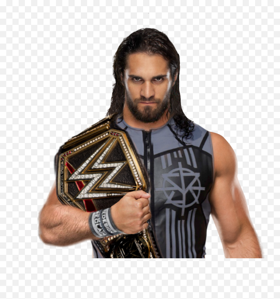Wwe Seth Rollins Wwe Champion - Seth Rollins Transparent Emoji,Wwe Png