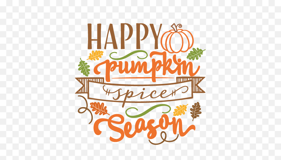 Happy Pumpkin Spice Season - Happy Pumpkin Spice Season Emoji,Spice Clipart