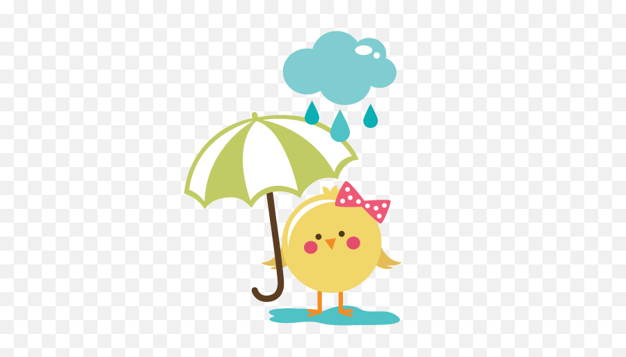 Rainy Day Clipart - Cute Happy Rainy Day Emoji,Rainy Day Clipart