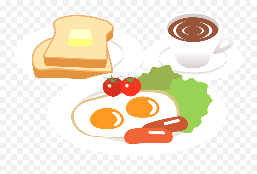 Breakfast Food Clipart Free Download Transparent Png - Clipart Breakfast Emoji,Food Clipart