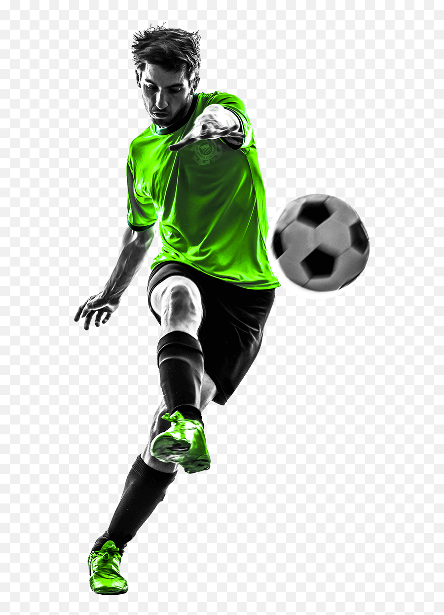 Download Soccer United Athlete Bedworth Football Fc Player - Transparent Background Soccer Player Png Emoji,Football Player Clipart