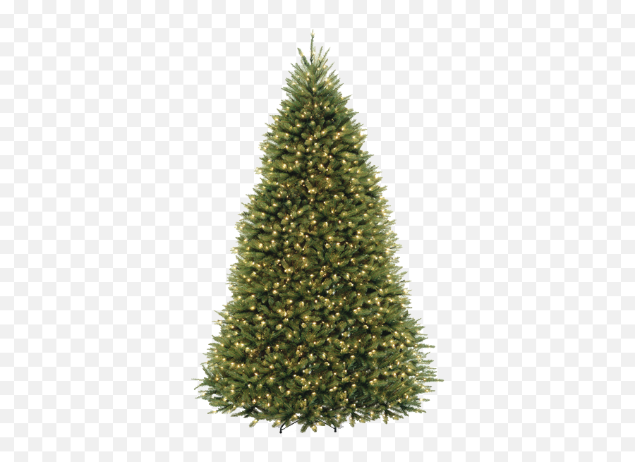 Home Accents Holiday 10 Ft Dunhill Fir Pre - Lit Artificial Emoji,White Lights Png