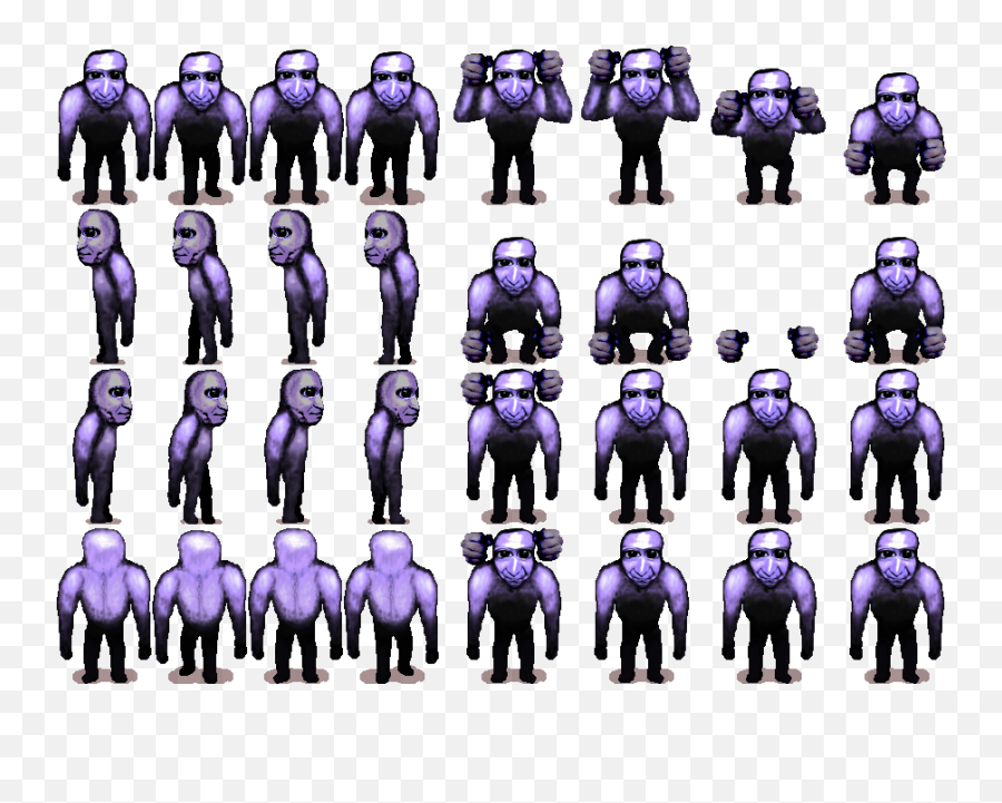 The Spriters Resource - Full Sheet View Ao Oni Squatto Emoji,Oni Png