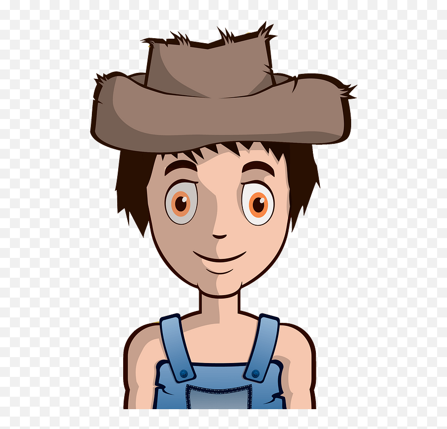 Farm Boy Clipart Free Download Transparent Png Creazilla Emoji,Farm Clipart Free