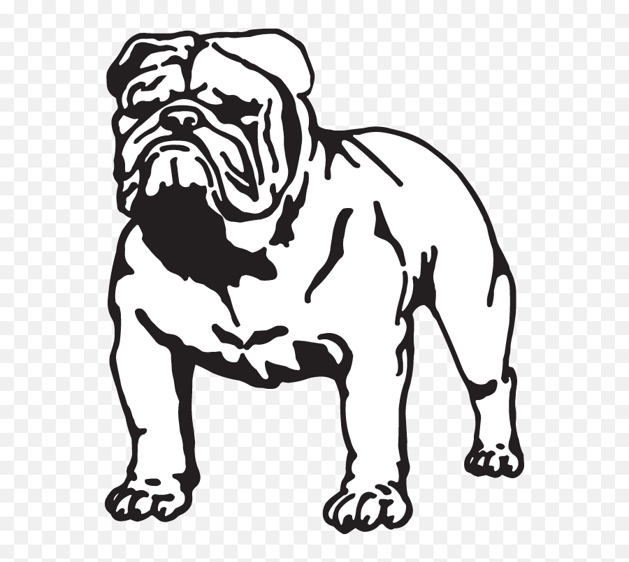 Dc11240 - English Bulldog Decal Clipart Full Size Clipart Emoji,English Bulldog Clipart
