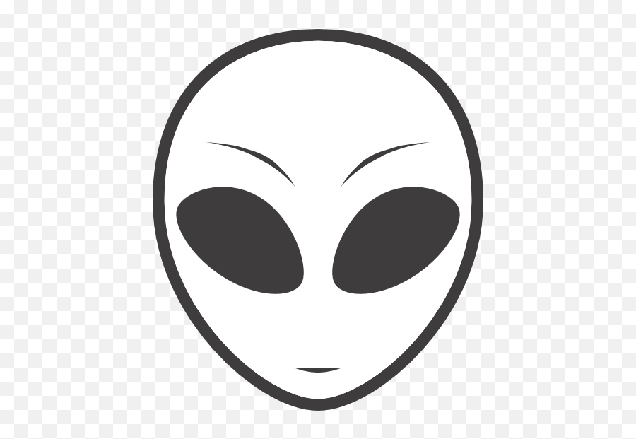 White Alien Face Sticker Emoji,Dream Catcher Clipart Black And White