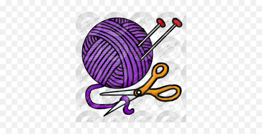 Yarn Picture For Classroom Therapy - Dot Emoji,Yarn Clipart