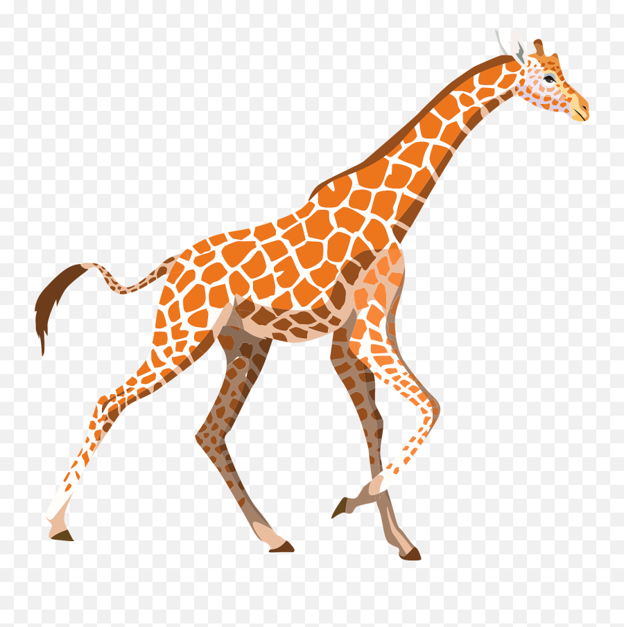 Download Zoo Animals Clip Art At Clker - Giraffe Clipart Emoji,Giraffe Clipart