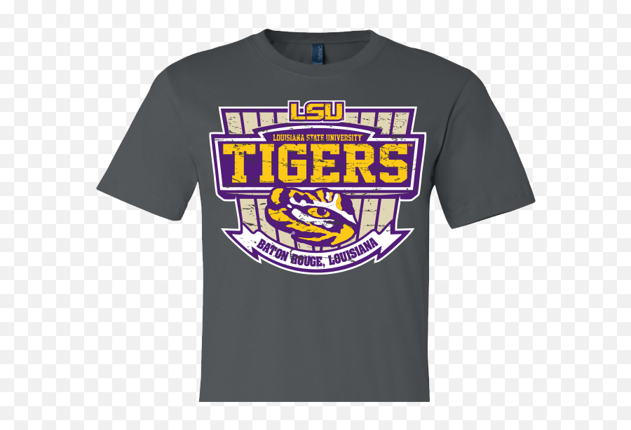 Lsu Tigers Shirt Of The Month - Lsu Shirt Club The Fan Beat Cancer Shirt Emoji,Lsu Logo Png