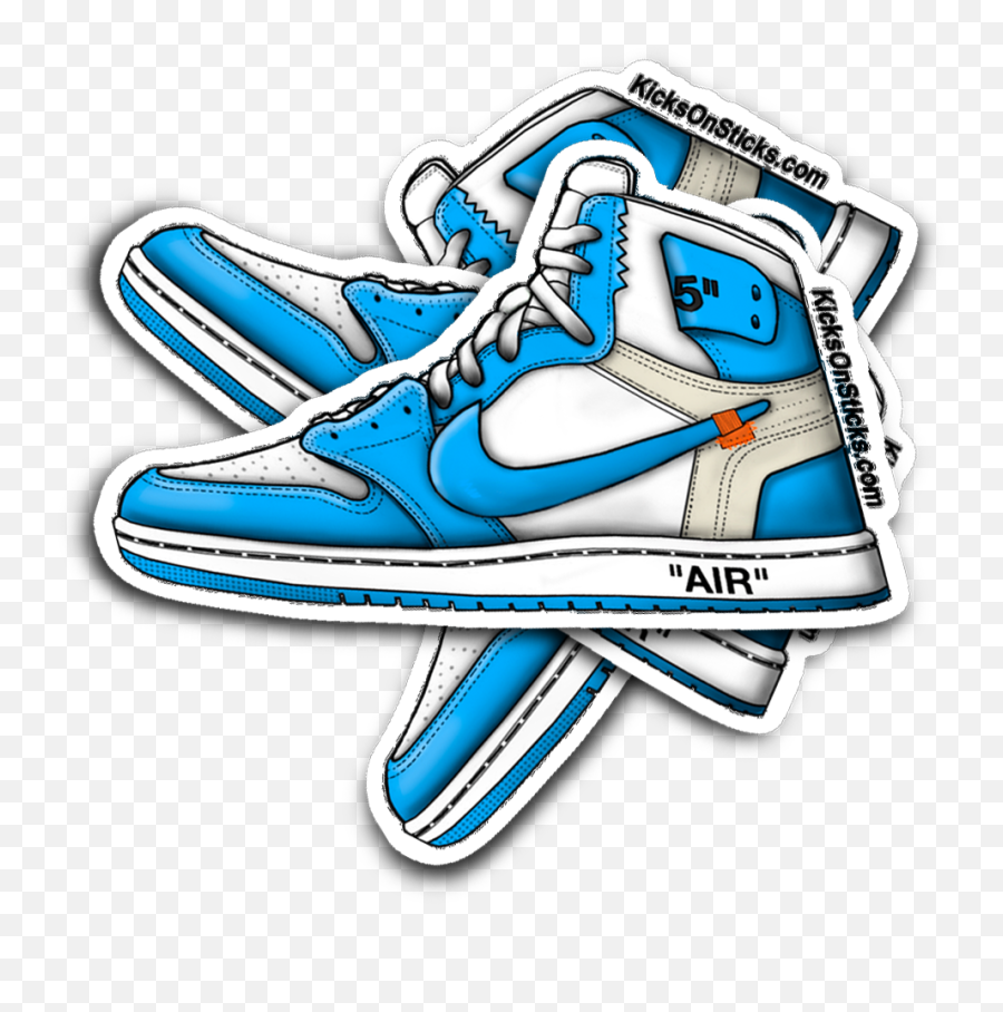 Jordan 1 - Sneaker Sticker Emoji,Off White Png