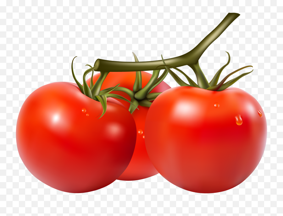 Fruits And Vegetables Veggies - Tomato On A Branch Emoji,Veggies Clipart