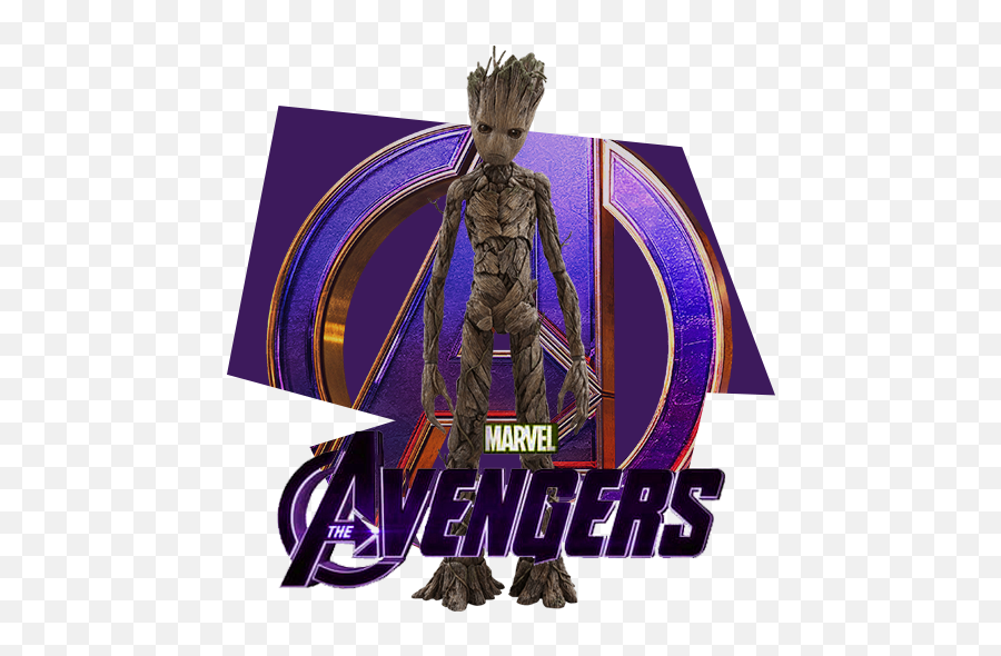 Avengers - Black Panther With Avengers Logo Emoji,Groot Clipart