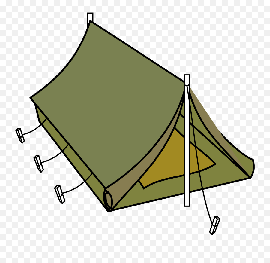 Military Style Tent Clipart Free Download Transparent Png - Military Tent Clipart Emoji,Tent Clipart