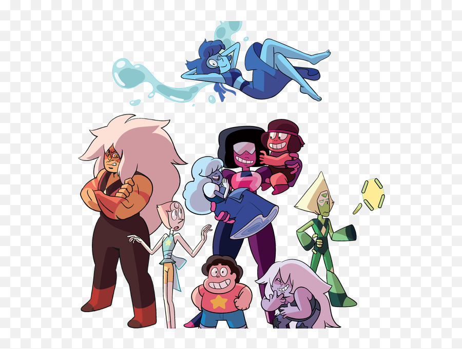 Steven Universe Characters Transparent Png - Free Download Steven Universe Drawing Poster Emoji,Totoro Clipart