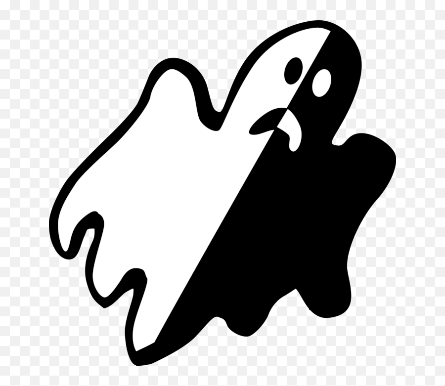 Ghost Clip Apparition Transparent - Ghost Phantom Png Emoji,Ghost Clipart Black And White