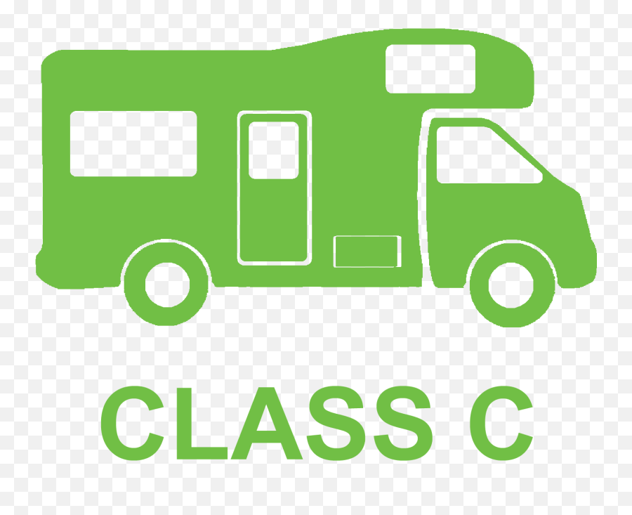 Happy Camper Clipart Black And White - Motorhome Class C Icon Emoji,Camper Clipart
