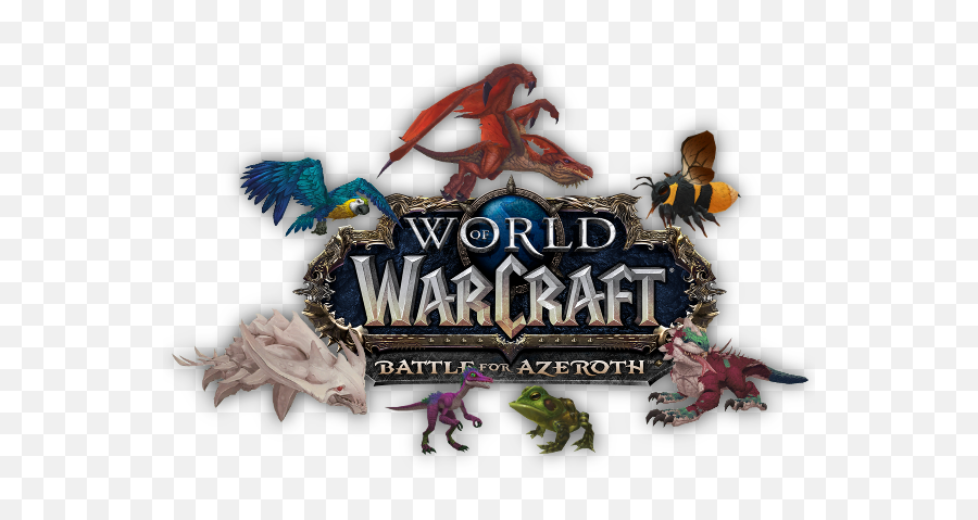 Petopia Battle For Azeroth Pet Changes - World Of Warcraft Trading Card Game Logo Emoji,World Of Warcraft Logo