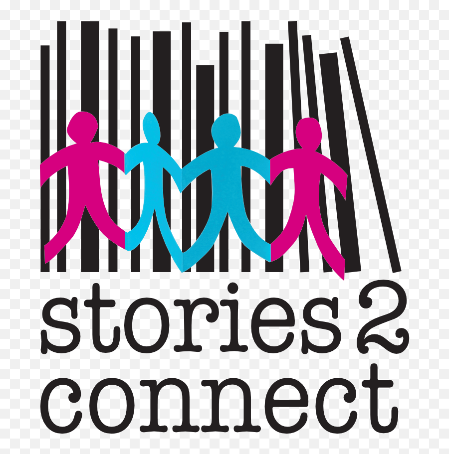 Stories2connect Children And Young People Researching And Emoji,Connecting Logo