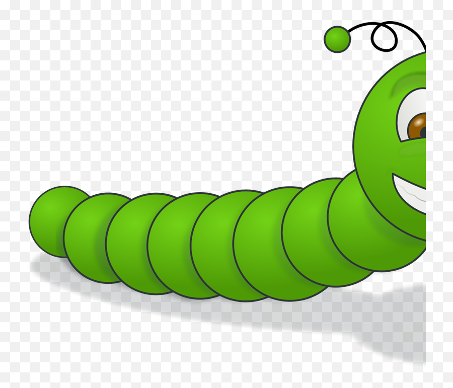 Green Worm Svg Vector Green Worm Clip Art - Svg Clipart Emoji,Worm Png
