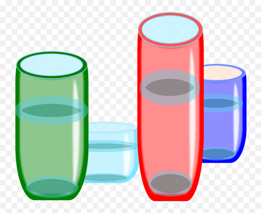 Multicolored Glassware Clipart Free Download Transparent Emoji,Graduated Cylinder Clipart