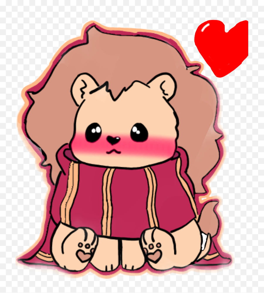 Gryffindor Lion Cute 296582415262211 By Miku - Vocaloid Emoji,Gryffindor Clipart