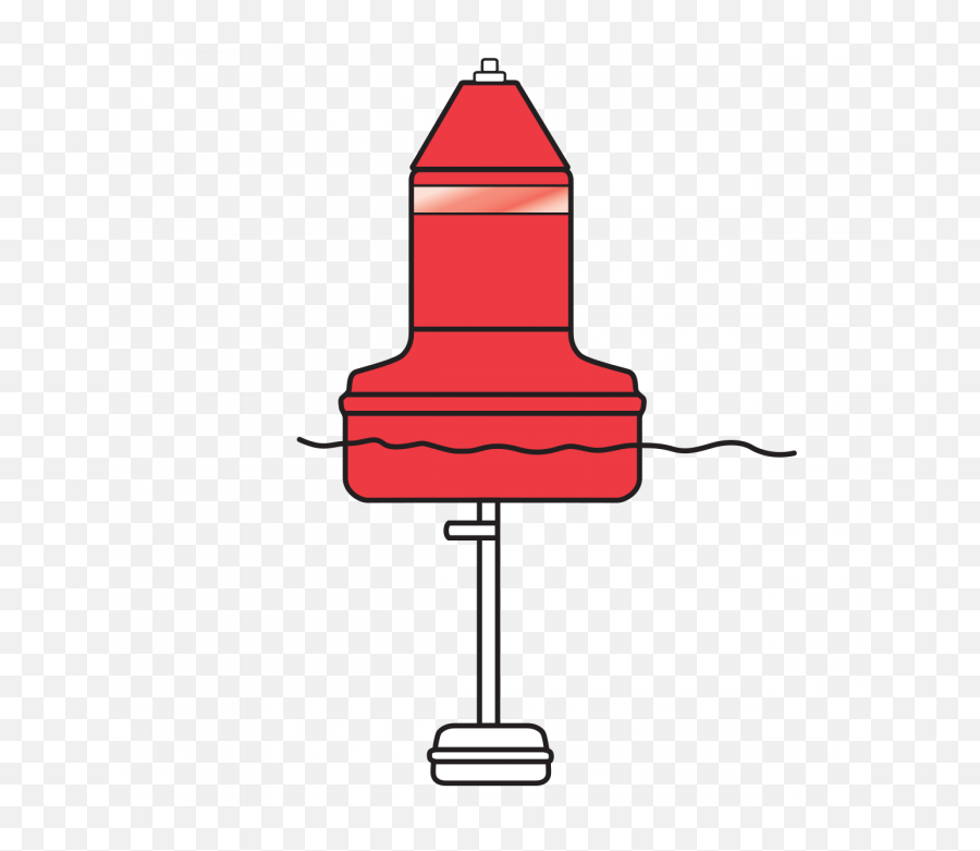 Model B1428uln Red Nun Float Collar With External Ballast Emoji,Identify Clipart
