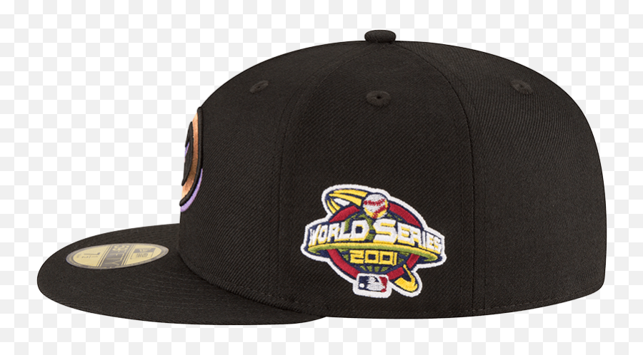 Arizona Diamondbacks New Era 2001 World Series Wool 59fifty Fitted Hat Black Emoji,Az Diamondbacks Logo