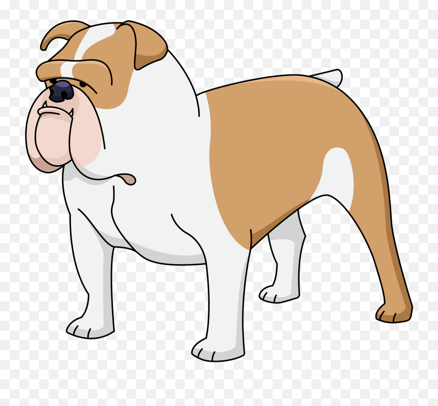 Bulldog Clipart Free Download Transparent Png Creazilla Emoji,English Bulldog Clipart