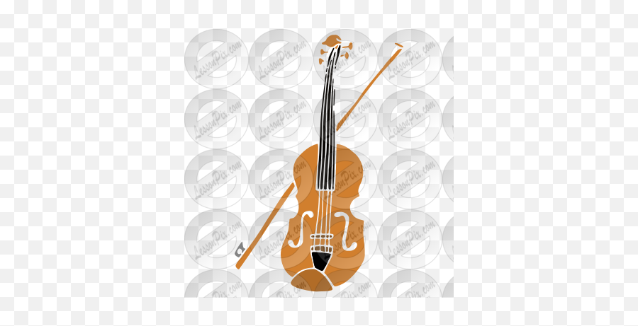 Violin Stencil For Classroom Therapy Use - Great Violin Emoji,Cello Clipart