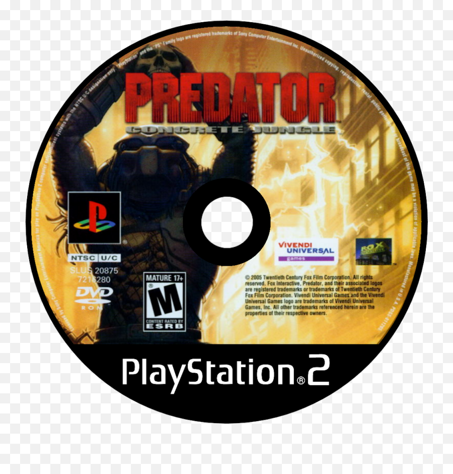 Predator Concrete Jungle Details - Launchbox Games Database Emoji,Fox Interactive Logo