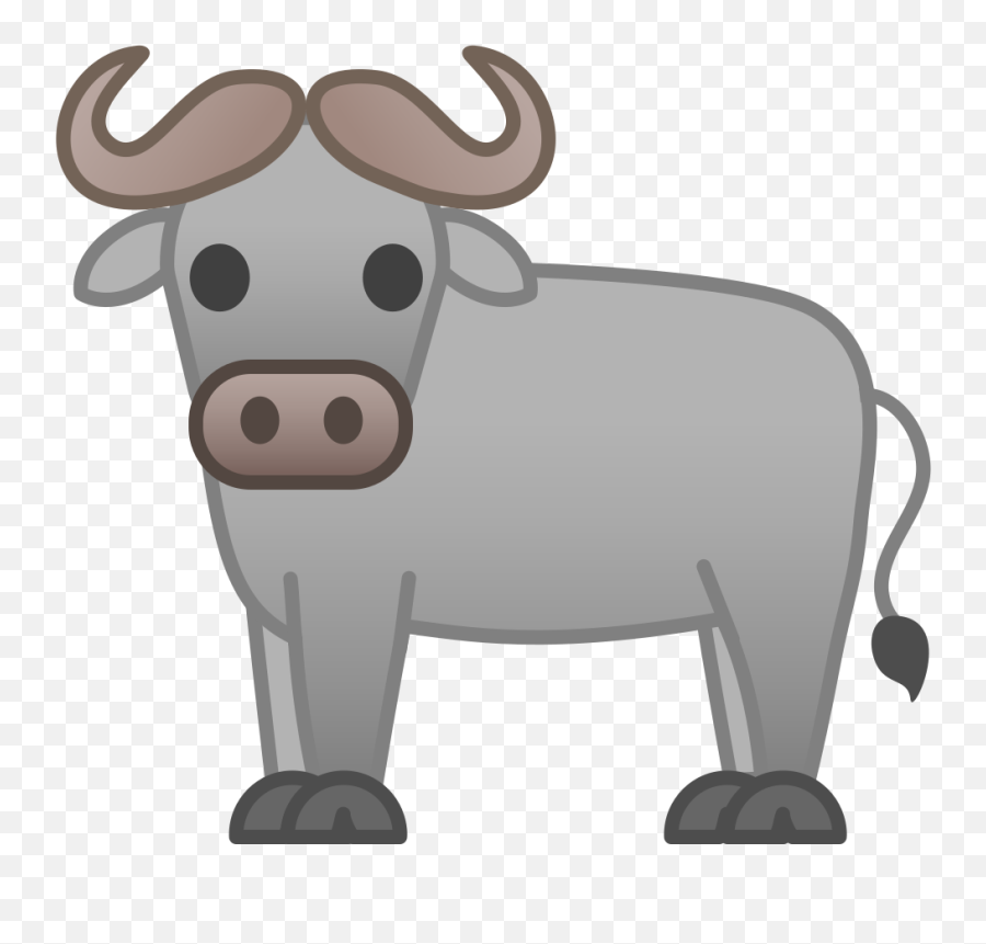 Cartoonbovineworking Animalclip Artsnoutoxcow - Goat Icon Buffalo Emoji,Bull Clipart