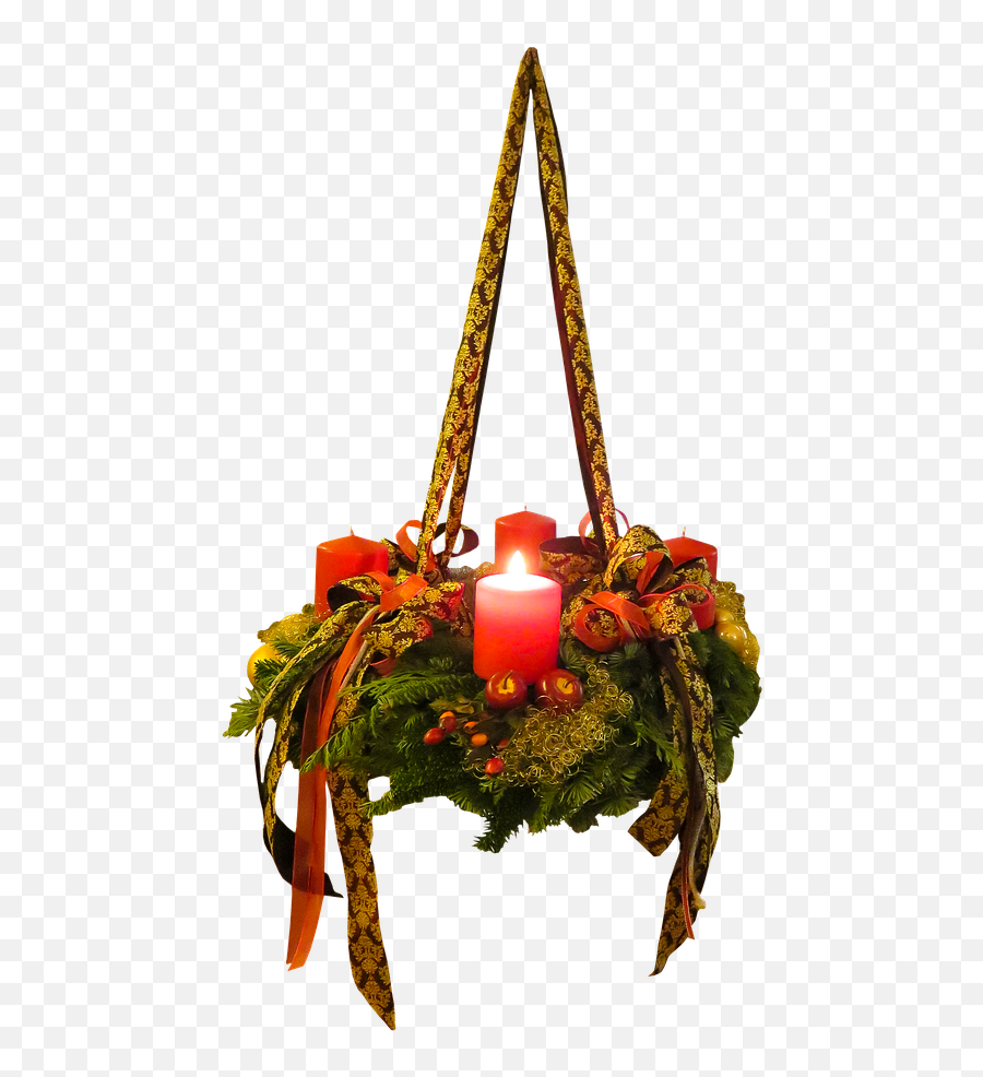 Advent Christmas Time Advent Wreath - Vertical Emoji,Advent Clipart